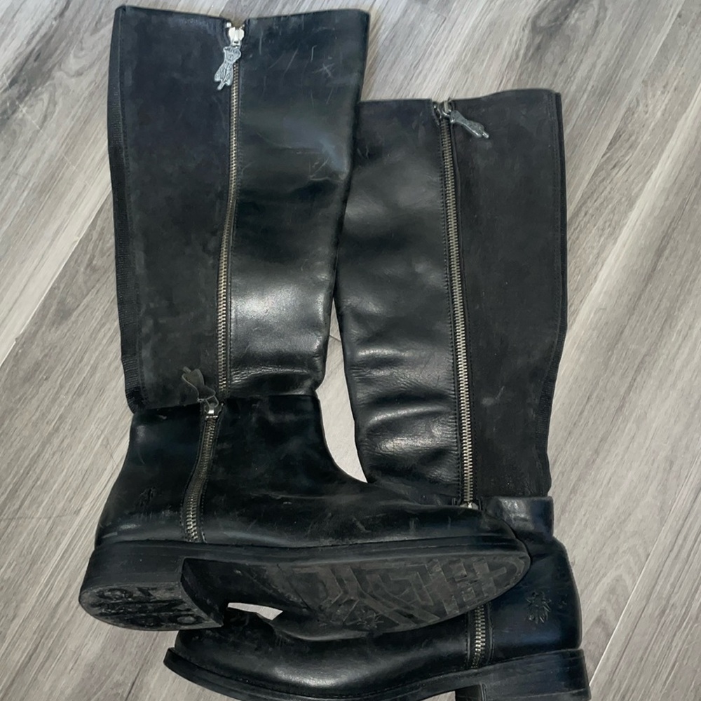 Fly London leather and suede boots high quality Size 8 women’s